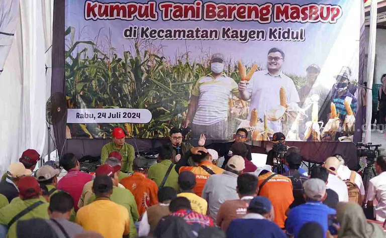 Bupati Kediri Petakan Potensi Pertanian Jagung di Kab Kediri