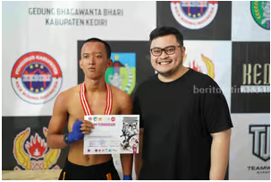 Kejuaraan Kickboxing Piala Bupati Kediri 2024, Ini Pesan Mas Dhito