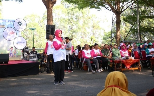 Kampanye Pencegahan dan Penurunan Stunting di Taman Hijau SLG