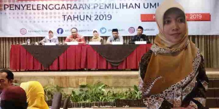 Jabat Ketua Baru KPU Kab Kediri, Gelar Rapat Evaluasi Penyelenggaraan Pemilihan Umum Tahun 2019