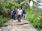 BPBD Kediri dan Tim Pusat Vulkanologi Tinjau Tinjau Lokasi Rawan Longsor