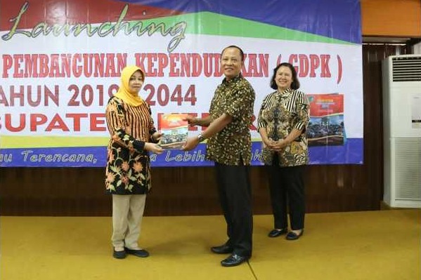 Bupati Kediri Launching Grand Design Pembangunan Kependudukan