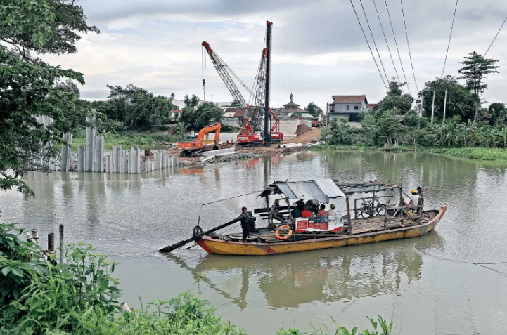 Pembangunan Jembatan Jongbiru Terus Mengejar Waktu