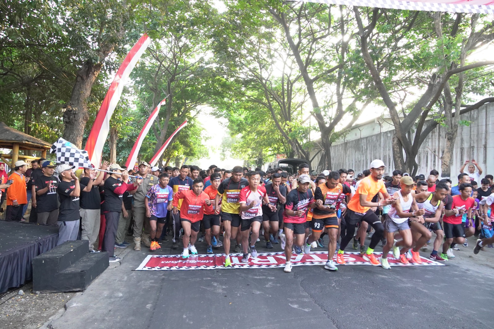 Pemkab Kediri Sukses Gelar Kediri Run Libatkan Peserta dengan Kursi Roda