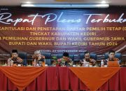 Pleno Terbuka KPU Kabupaten Kediri Tetapkan Jumlah DPT, Sebanyak 1.254.964 Pemilih