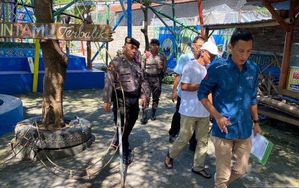 Polres Kediri Tingkatkan Patroli di Destinasi Wisata Selama Liburan