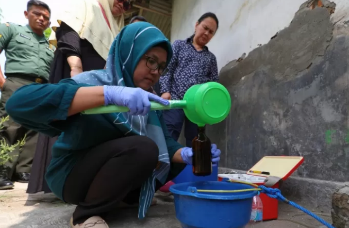 Proses Pemulihan Pencemaran Minyak di Pesantren, Kota Kediri Berlanjut