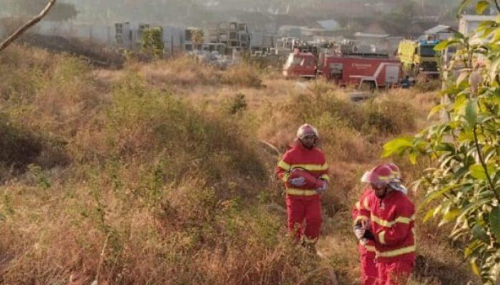 Satpol PP Kab Kediri Berhasil Padamkan 53 Kasus Kebakaran