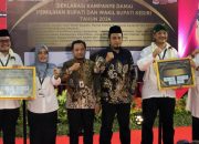 KPU Kabupaten ; Dua Cabup dan Cawabup Sepakat dan Tandatangani Deklarasi Kampanye Damai