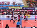 Laga Pembuka Kompetisi Final Four Proliga, Tim Bolavoli Putri JPE Menang Taklukan Tim Jakarta BNI 46