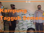 Kampung Tangguh Semeru di Kecamatan Gampengrejo Diresmikan Kapolres Kediri