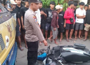 Tragedi Lalu Lintas di Gurah, Pengendara Motor Tewas dan Penumpang Luka