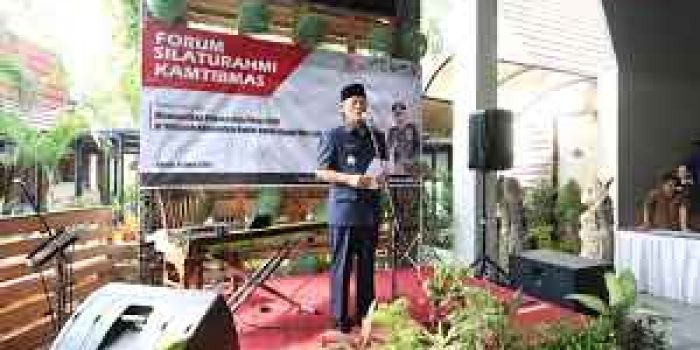 Forum Silaturahmi Kamtibmas Wujudkan Pemilu 2019 di Wilayah Kab Kediri Aman dan Damai, Pesan Yang di Sampaikan Wakil Bupati Kediri Begini..