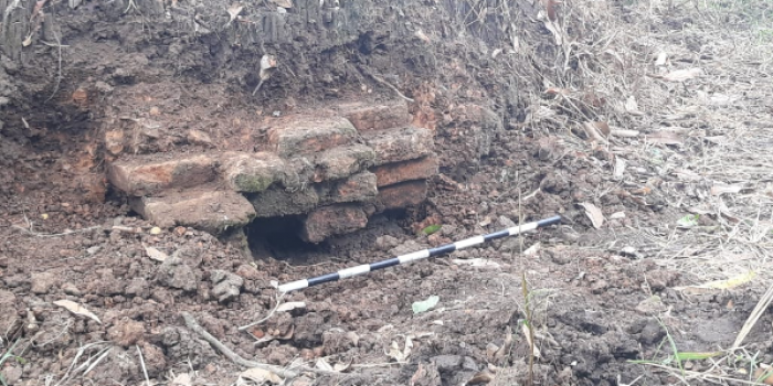 Warga BUmirejo Temukan Candi Batu Kuno di  area sawah Desa Krecek