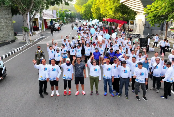 Zanariah Ajak Kediri Peduli Air Demi Masa Depan dalam Kediri's Fun Run