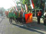 Semarak Jalan Sehat Di Gondang Meriahkan HUT Kemerdekaan RI Ke 73
