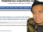 Calon CPNS Pemkab Kediri Dinyatakan Lulus Seleksi Kompetensi Dasar, Ini Link Downloadnya