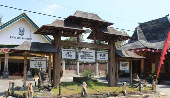 warisan budaya dan benda purbakala di desa Brubung