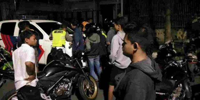 Jelang Natal Dan Tahun Baru, Puluhan Motor Diamankan Satlantas Polres Kediri Kota