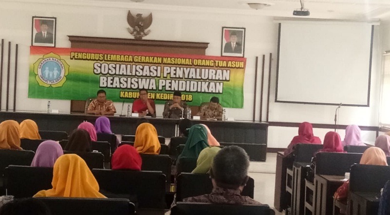 sosialisasi penyaluran beasiswa