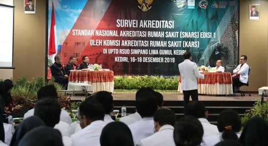 Survei Standar Nasional Akreditasi RSUD Simpang Lima Gumul Kabupaten Kediri